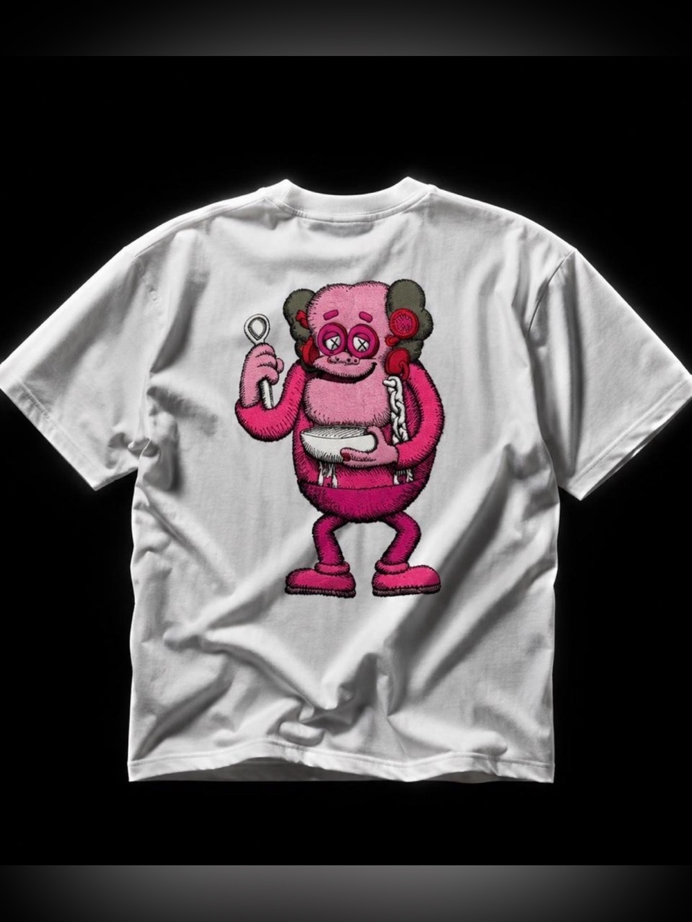 KAWS x Monsters Franken Berry Tee - Size XL - NWT